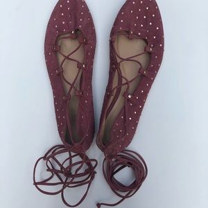 🌷J.Crew 🌷 Lace up flats